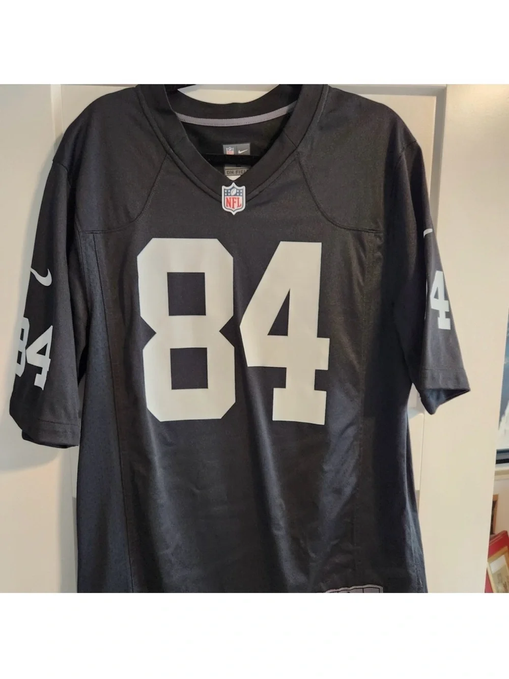 Antonio brown black raiders NFL nike football jersey #84 men’s large